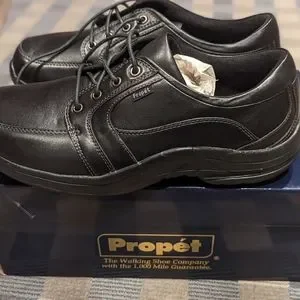 Propet | Shoes | Propet Leather Black Orthopedic Walking  display picture 2